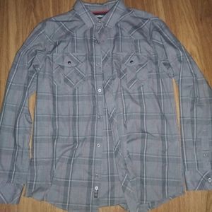 Burnside - Gray Dress Shirt
